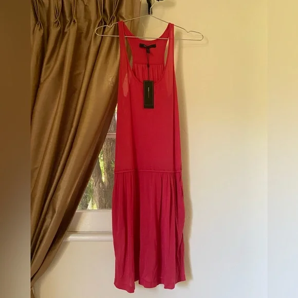 bcbg beach dress Fit And Flare Dress Sandstone / 2